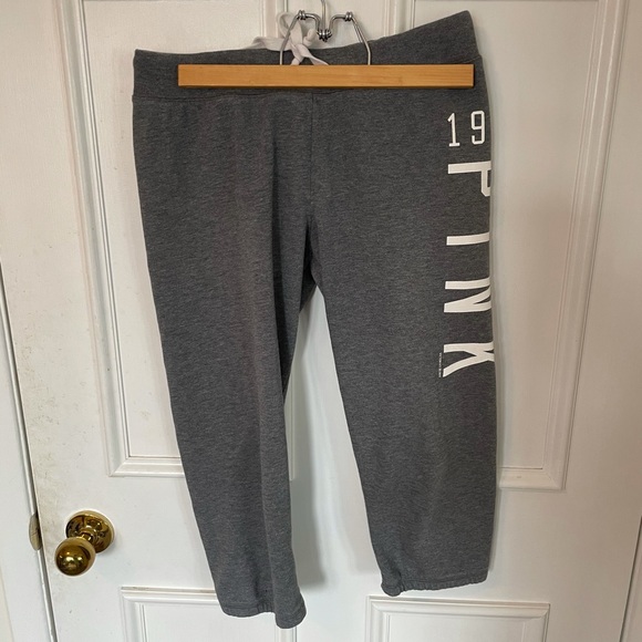 Super Cute PINK Capris sweats! - Picture 2 of 7